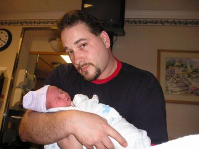 Russ and baby Tori