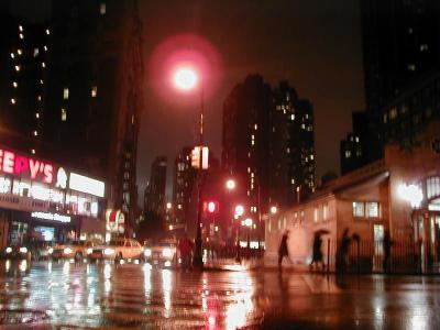Wet and eerie Upper West Side