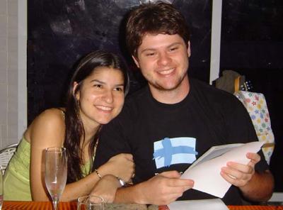 Foto do Sculo: Raphael e namorada em encontro do Foto RJ