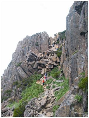 Heading down Cradle Mountain (2)