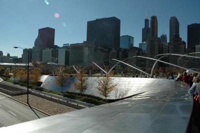 another silvery sculpture