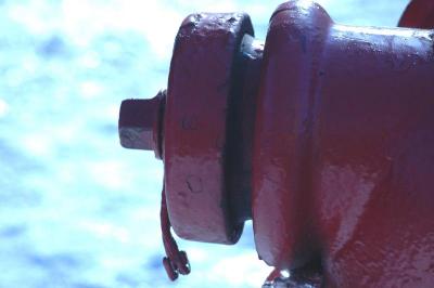 fire hydrant and icy snow