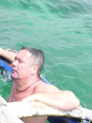 Steve taking a plunge