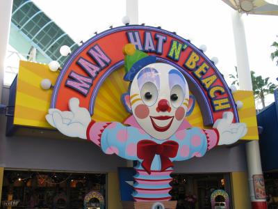 Paradise Pier Sign