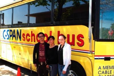 the CSPAN school bus (thanks, Eric)