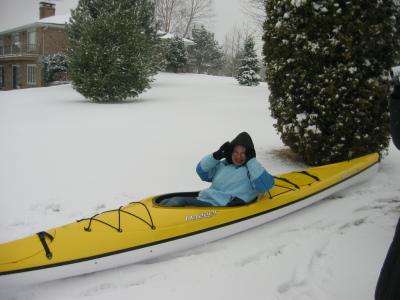 kayak_sledding