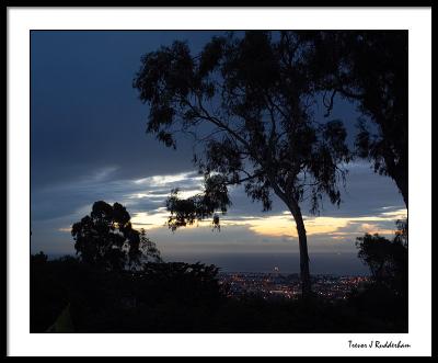 Sunset over Santa Barbara