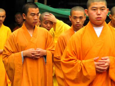 Group of monks