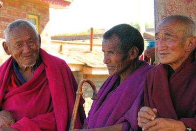 Three monks