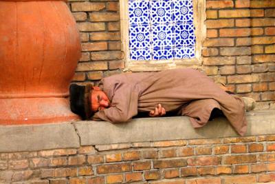 Asleep in Yarkand