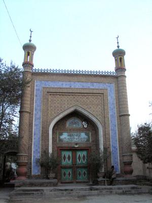 Yarkand mosque front