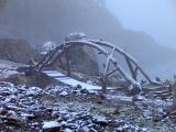 Snowcovered bridge