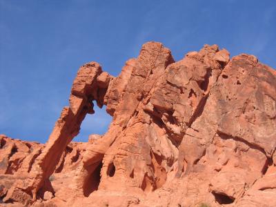 Elephant rock at the Valley of Fire