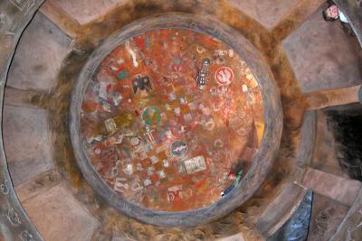 Painting on the ceiling of the Tower