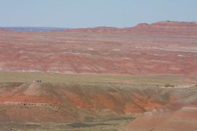 And, we could see the Painted Desert