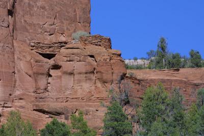 House at the bottom of Spider Rock