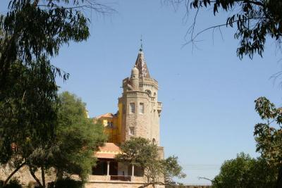 Tower in the central park of Cascais