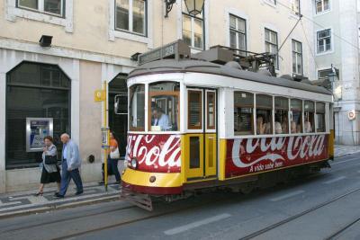 A trolley on which we went riding