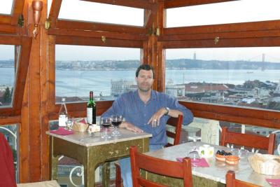 Dinner at Resto do Chopito, overlooking Lisbon