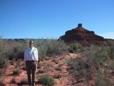 Going for a hike in the Valley of the Gods