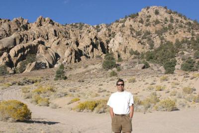 Cool rocks along highway 6 in Nevada