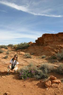 Stopping at Water Holes Canyon