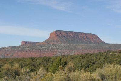 Kachina Butte, driving north from Valley of the Gods