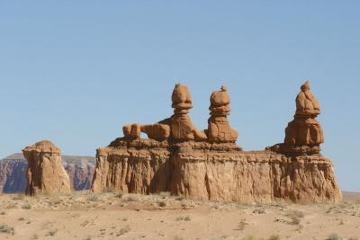 Arriving at Goblin Valley State Park