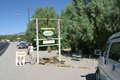 A sweet cafe in Shoshone, California