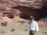 Jim in front of some of the Anasazi ruins in the Canyon