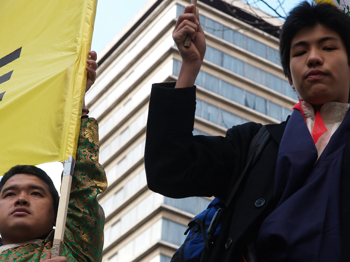 march 14: free tibet march, london