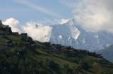 The Dent de Perroc 12061ft behind Suen