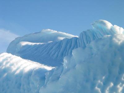 Textured Curves on Iceberg