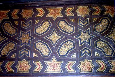 Arabic Design in wood panel