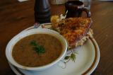 What one eats in Pocatello -- soup and sandwich combination at Toms Restaurant.jpg