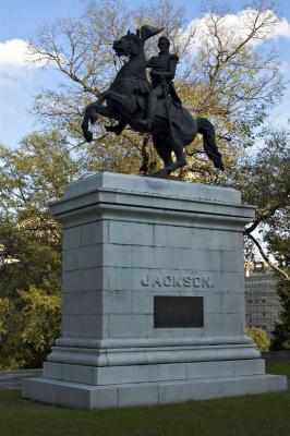 Copies of this statue are in New Orleans and Washington D.C.