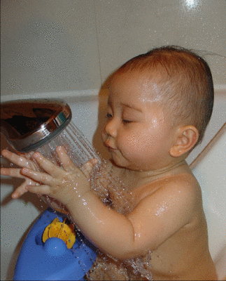 Happy Bathing (6-11-2004)