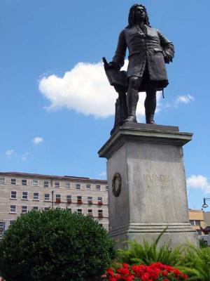 Handel statue