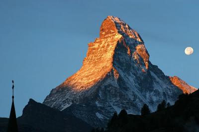 Matterhorn in der Morgensonne