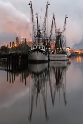 Shrimpers and Pulp  Mill