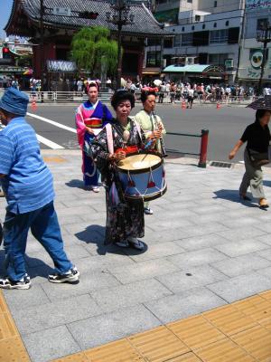 Musicians in Asakusa