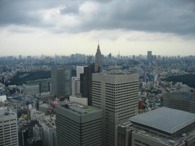 Tokyo skyline from Shinjuku