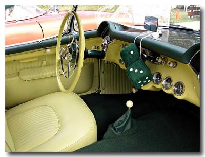1955 Corvette w/ stick shift (only 7 made)