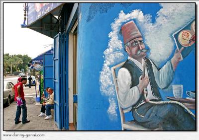 An exhibition of images from Jaffa יפו