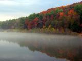 Only to reveal its beauty, Whipple Dam, PA