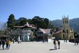 The main square, Shimla, Himachal Pradesh