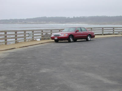 Hire Car, it was like parking  the Nimitz