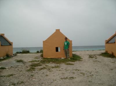 Me and the slave hut