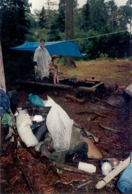 1994 Canoe Second Night in the Rain