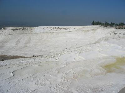 Going up to Pamukkale the next day.   Note dried-up pools, a problem today.